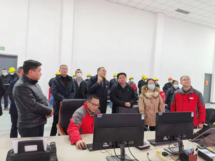省安辦第三督查組蒞臨公司開展春節(jié)前安全生產(chǎn)督查工作