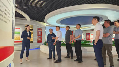 省國(guó)動(dòng)辦黨組成員、總工程師易世奎到瀘天化股份公司調(diào)研指導(dǎo)工作