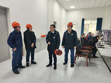 瀘天化股份公司總經(jīng)理傅利才率隊(duì)調(diào)研指導(dǎo)基層工作